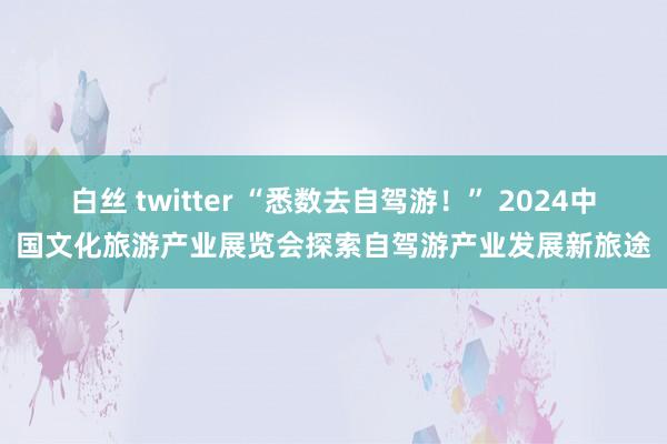 白丝 twitter “悉数去自驾游！” 2024中国文化旅游产业展览会探索自驾游产业发展新旅途