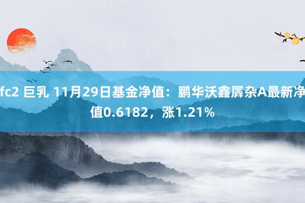 fc2 巨乳 11月29日基金净值：鹏华沃鑫羼杂A最新净值0.6182，涨1.21%