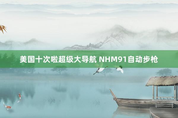 美国十次啦超级大导航 NHM91自动步枪